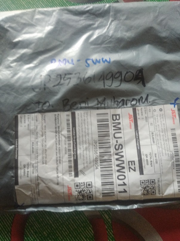 Batik Couple Kerja Kondangan Wanita Pria Kombinasi Hitam Modern M L Xl