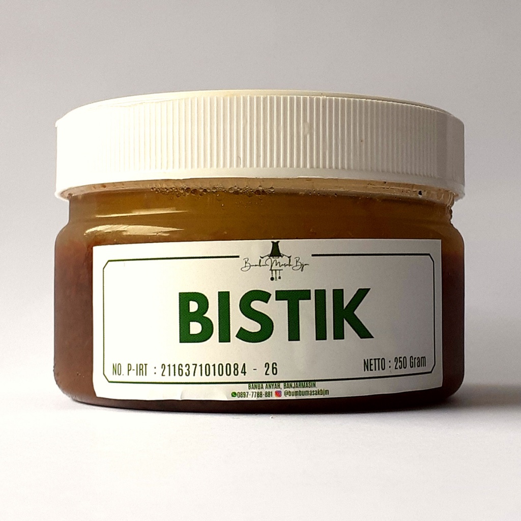 

Bumbu Bistik Kemasan Toples 250gr