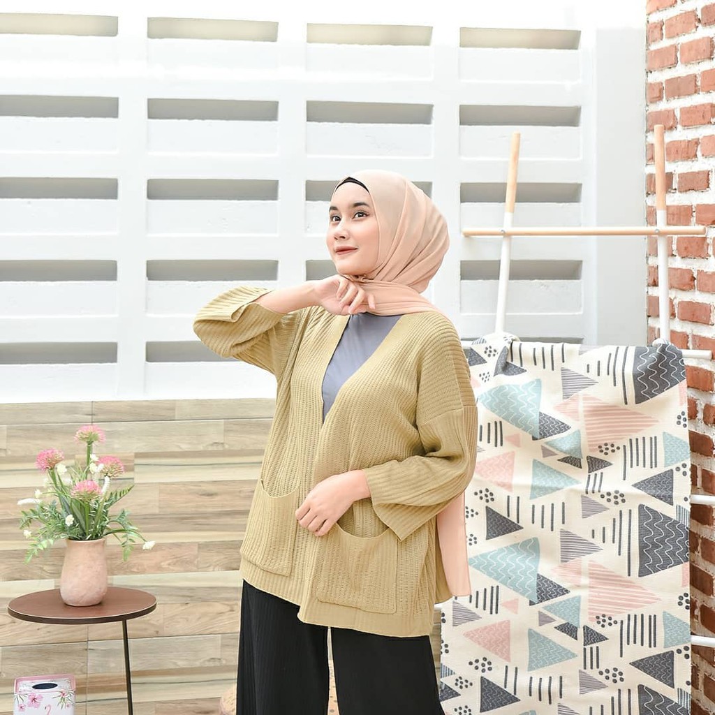 Ready 17 Warna Cardigan Rajut untuk Outer - Kardigan Loocy - Open Reseller