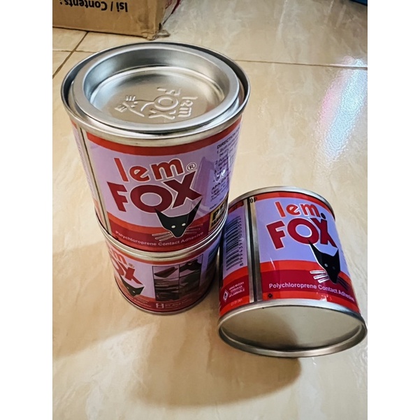 

Fox lem 70gram Lem fox Kaleng