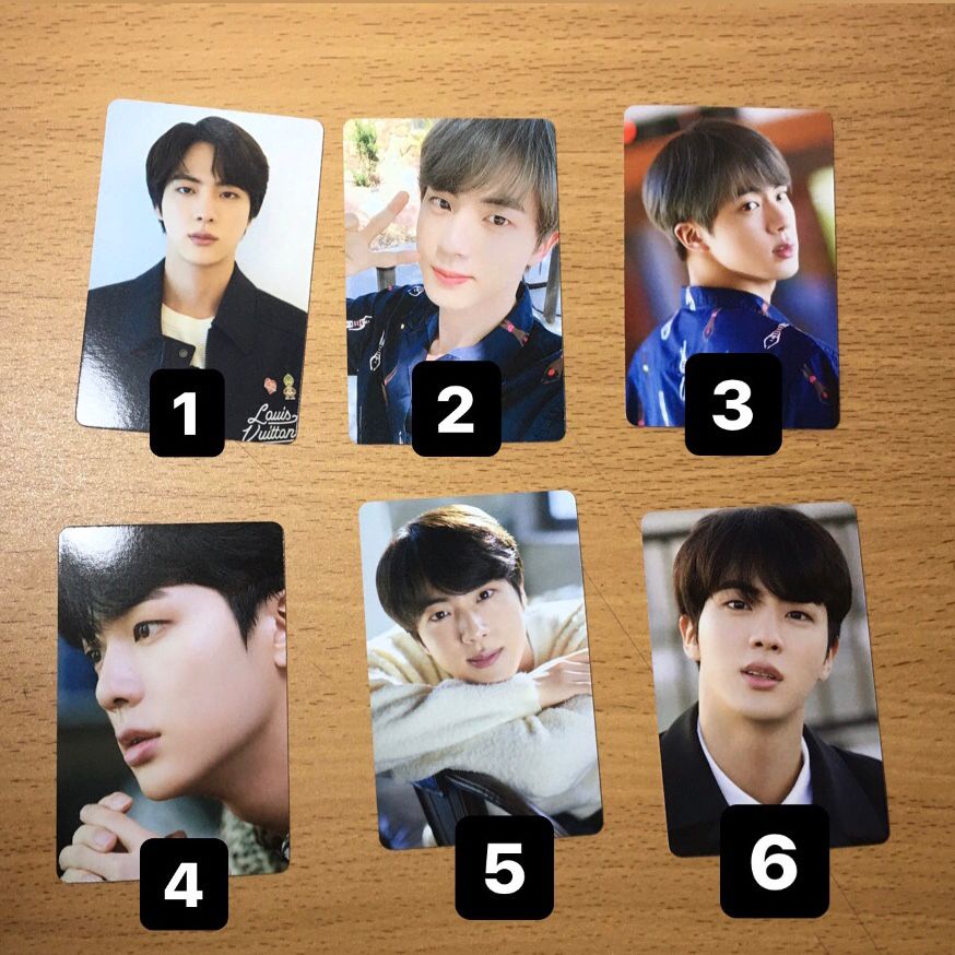 Jin Dicon Photocard Official