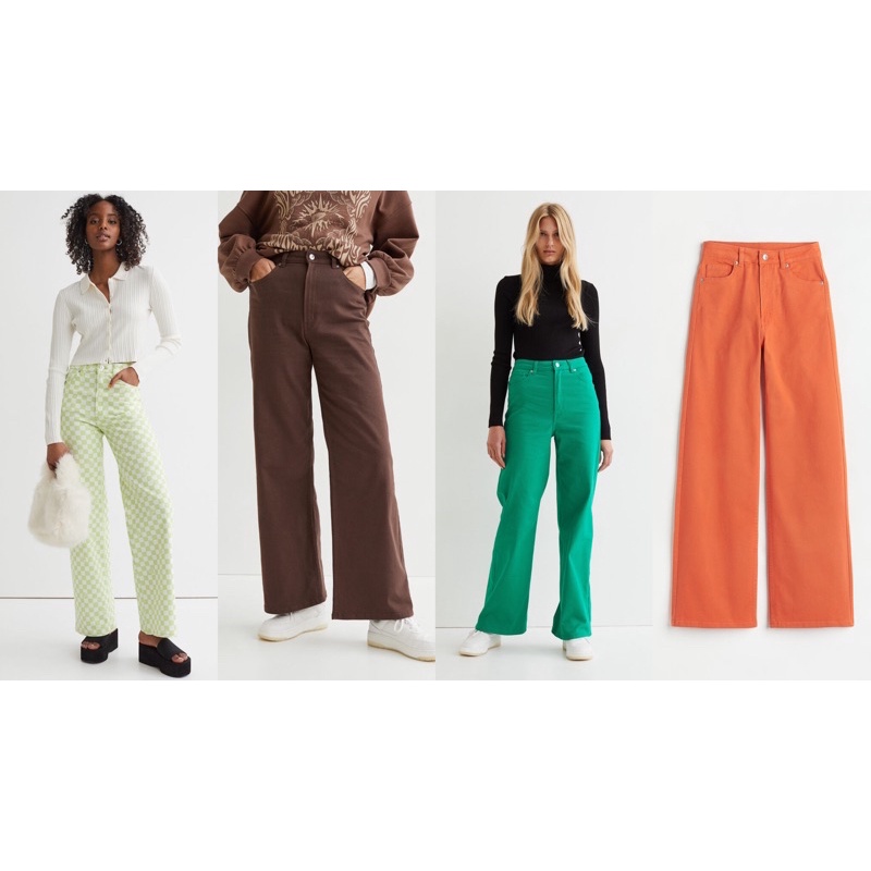 HM WIDE TWILL TROUSERS (BANYAK WARNA)
