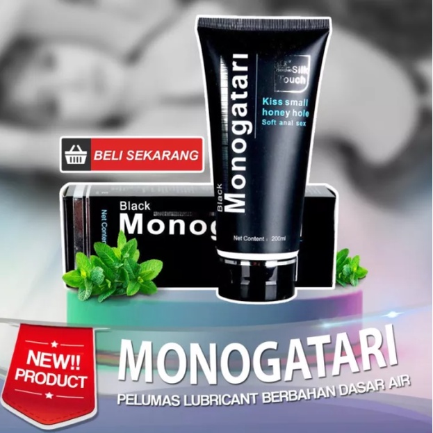 Jual Pelumas Vagina Kering Monogatari Lubricant Gel 200 Ml Pelumas Sex Shopee Indonesia