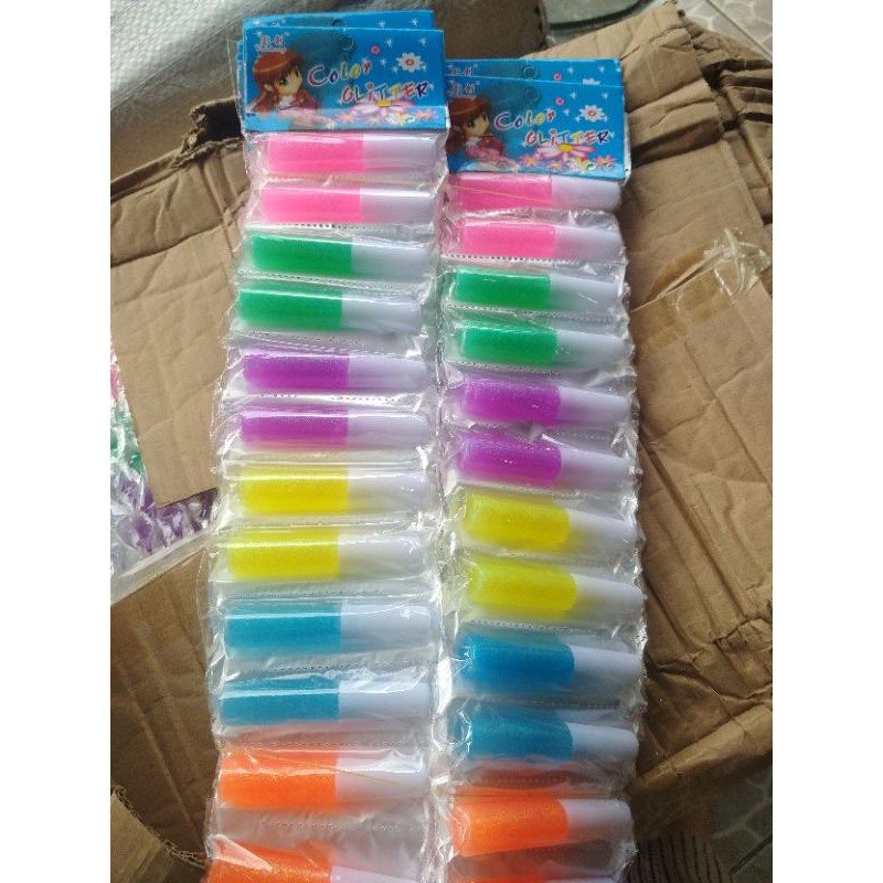 

(12pc) gliter jely
