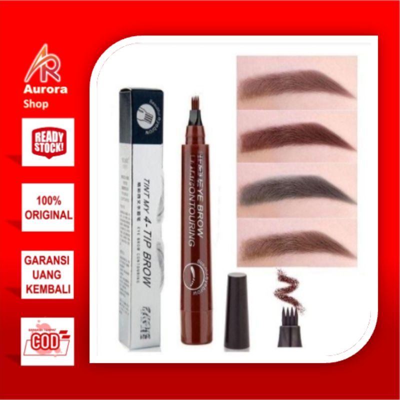 Suage~eyebrow pensil 3d pensil alis serat eyebrow pencil