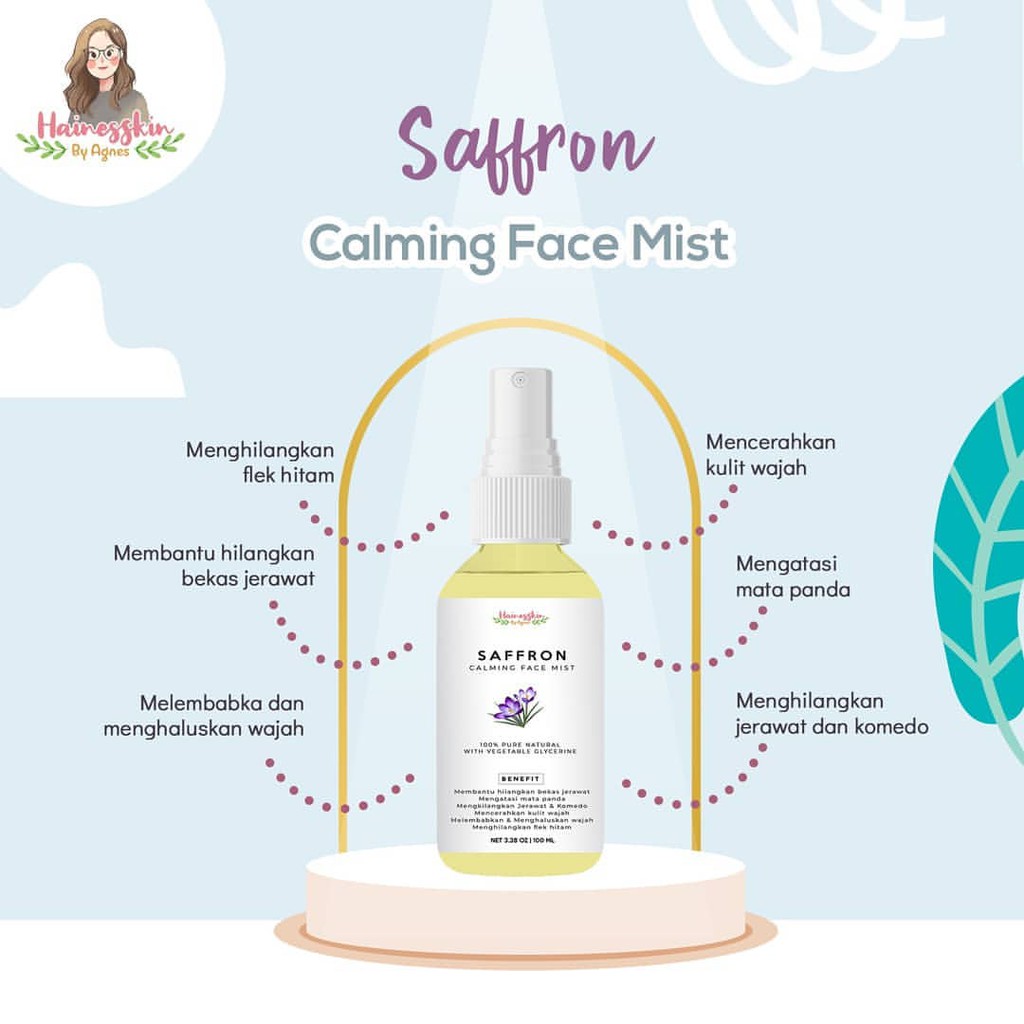 CALMING FACE MIST SAFFRON 100 ML