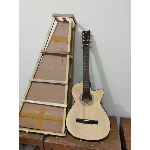 gitar akustik pemula gratis ongkir