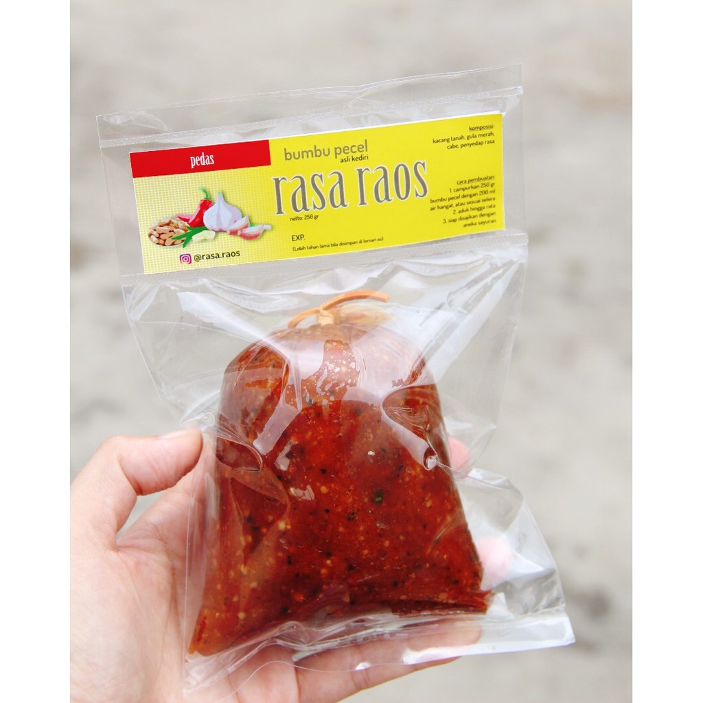 

Bumbu Pecel rasa PEDAS