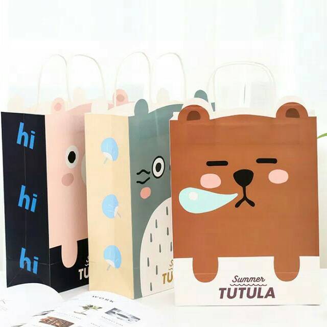

Paper Bag / Kantong Kertas Summer Tutula kecil