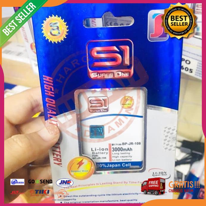 Acc Hp Baterai Modem Advan Jet Hotspot Wifi Jr 108 3000Mah Super One S1