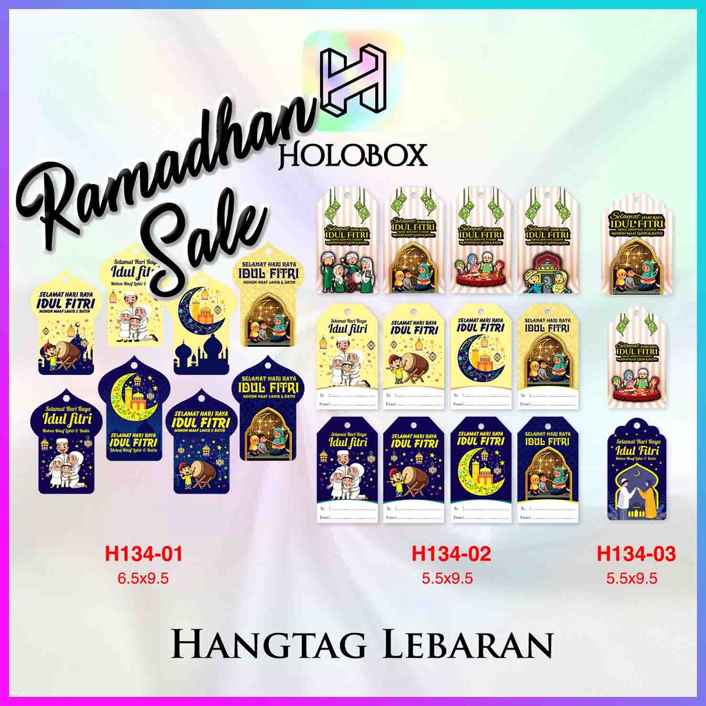 

HANGTAG LEBARAN|IDUL FITRI|AKSESORIS PACKAGING|TAG HARI RAYA|H134