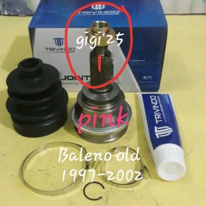 CV Joint Luar As Roda Luar Suzuki Baleno 1997 - 2001 Manual MT