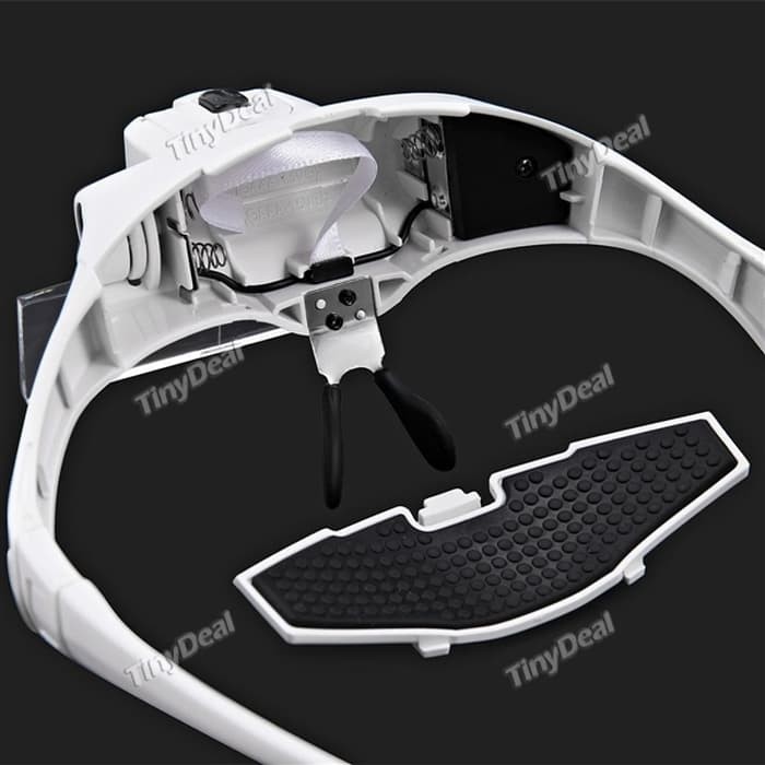 kacamata Interchangeable Magnifier 2 LED-4