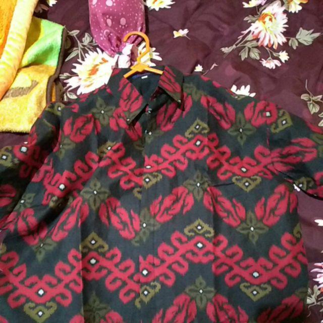 Kemeja Batik Ndoromesem Lengan Panjang Prabu Kasmaran Katun Halus Baturaden