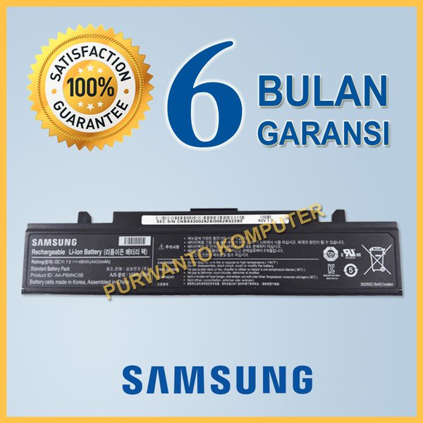 Original Baterai Laptop SAMSUNG RC418 RC420 RC508 RC510 RC512 RC518 RC520 RC528 RC530 RC710 RC720 RC
