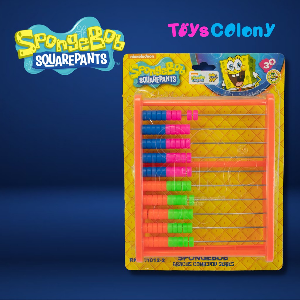 Sempoa Anak Spongebob/Mainan Edukasi Sempoa/RKC01012-2