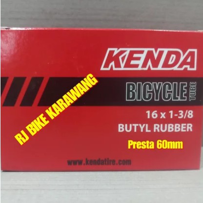 Ban dalam Kenda 16 x 1 3 8 349 60 mm presta valve