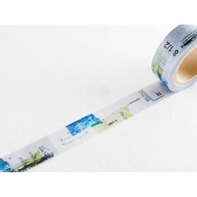 

[Sample] Yohaku Design (Y-022) Washi Tape (per meter)