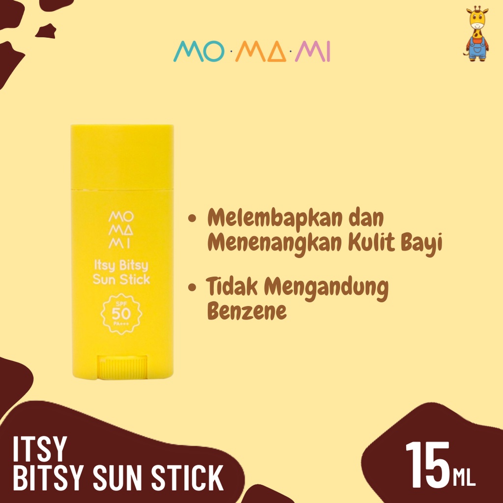 Momami Itsy Bitsy Sun Stick 15gr