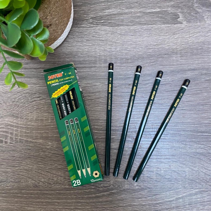 

1Pcs Pensil Joyko 2B Original Ecer Alat Tulis Komputer /Ujian /sketsa Terbaru