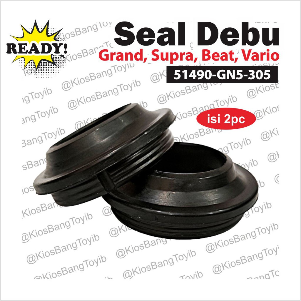 SEAL DEBU TUTUP SHOCK Honda GRAND, SUPRA, BEAT, VARIO (51490-GN5-305)