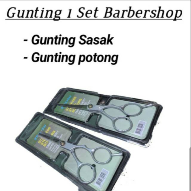 Gunting 1Set Potong Rambut Barbershop / Salon / Pangkas Rambut