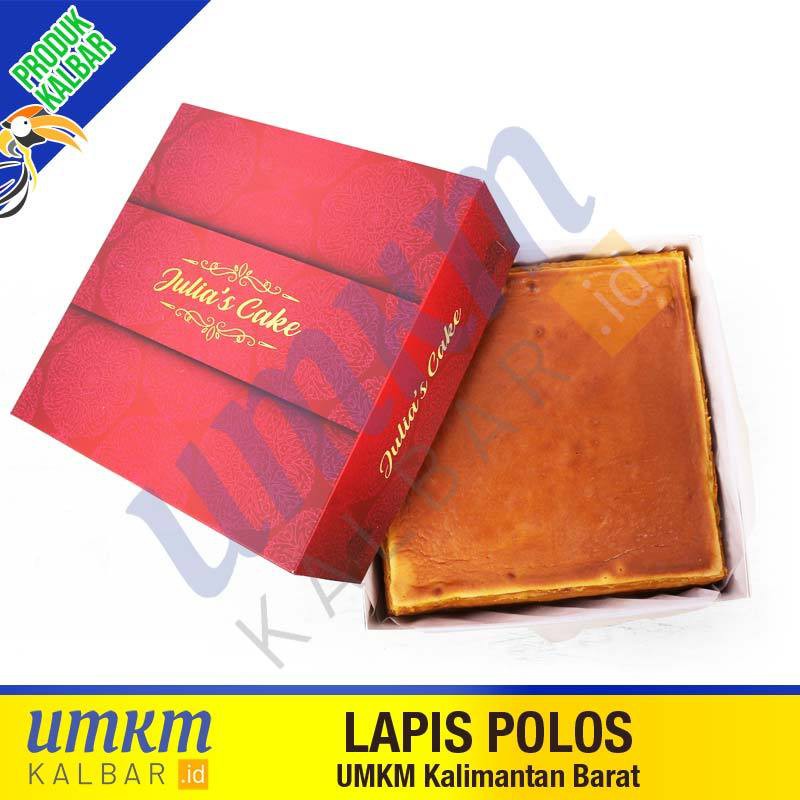 

Lapis Polos Julia's Cake 20x20cm - Kue Lapis Khas Pontianak