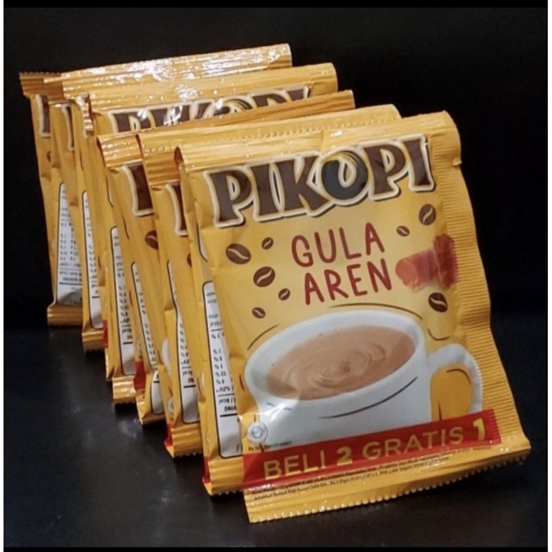 

Kopi Pikopi Gula Aren isi 15 sachet renceng renteng