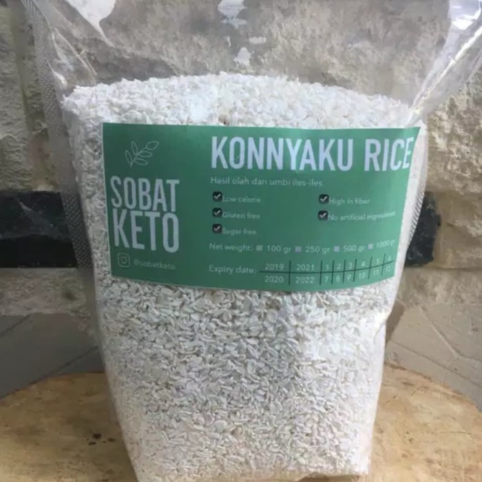 

gr011ttr Beras Shirataki , 1 Kg ,Shirataki Dried Rice Konnyaku Rice Sv012Ss
