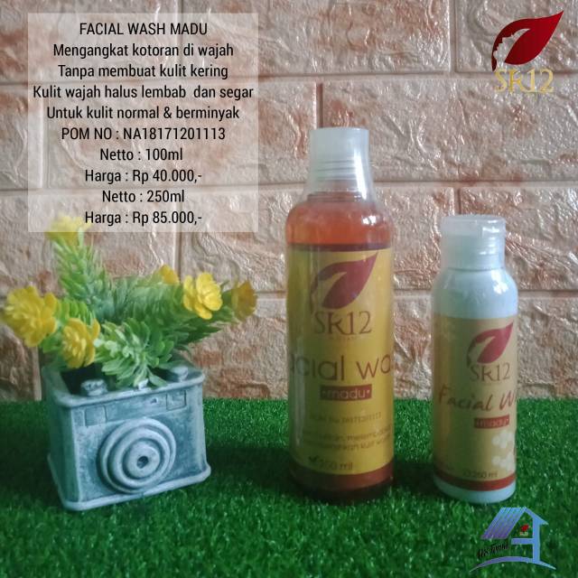 Facial Wash Madu SR12