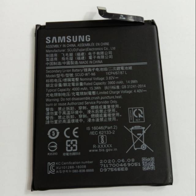Baterai Battery Original samsung A10s