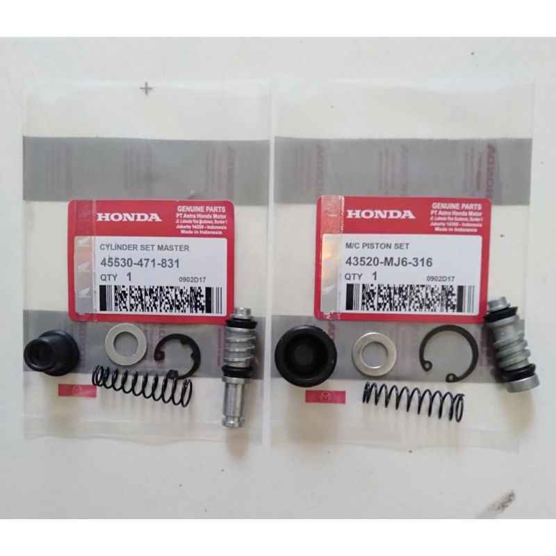 Paket Seal Sil Master Rem Depan Belakang CB150 CB CBR CRF ADV 150 250