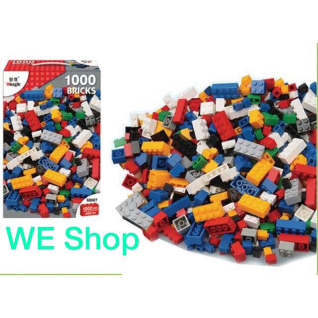 WE Mainan Anak Brick / Balok 1000pcs / Bulding blocks 1000pcs