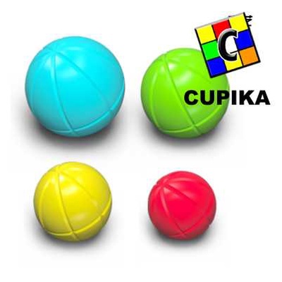 Rubik Bola Ball WISDOM Ball Puzzle bola dunia Qiyi sesuai foto CUPIKA