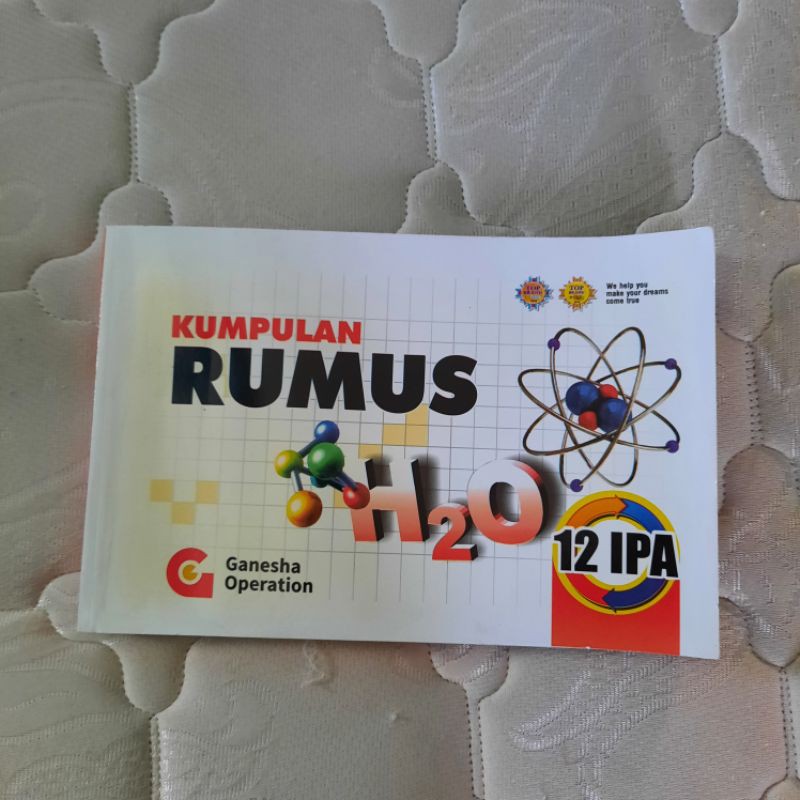 Buku kumpulan rumus lengkap UTBK SBMPTN SMA kelas 3 original GANESHA OPERATION
