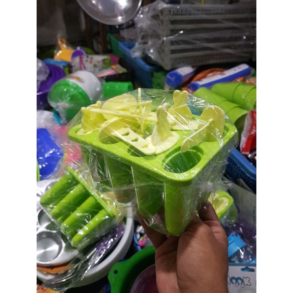 cetakan es krim cetakan agar agar lubang 8