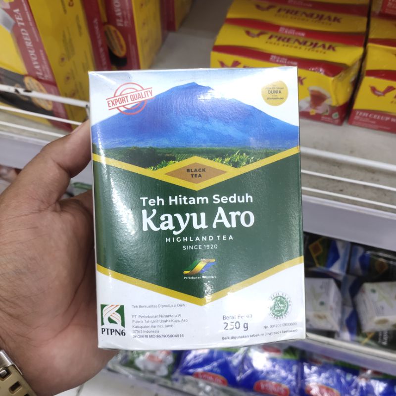 

Teh Hitam Seduh Kayu Aro kerinci 250 gram