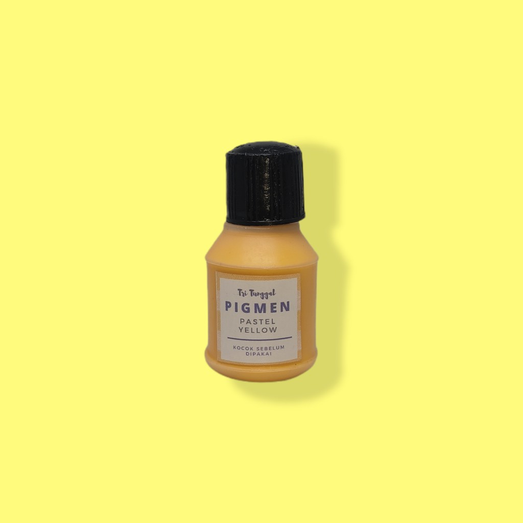 

PIGMEN 12GR PASTEL MINI YELLOW Kuning Macaron Kecil Pewarna Sablon Pigment Color Bundle Stabilo Slime Clay Waterbase Tie Dye Pigment Warna Warni Air Cair Cairan Liquid Cat Paint Painting Kerajinan Prakarya Seni Perlengkapan Gambar Lukis Tri Tunggal Malang