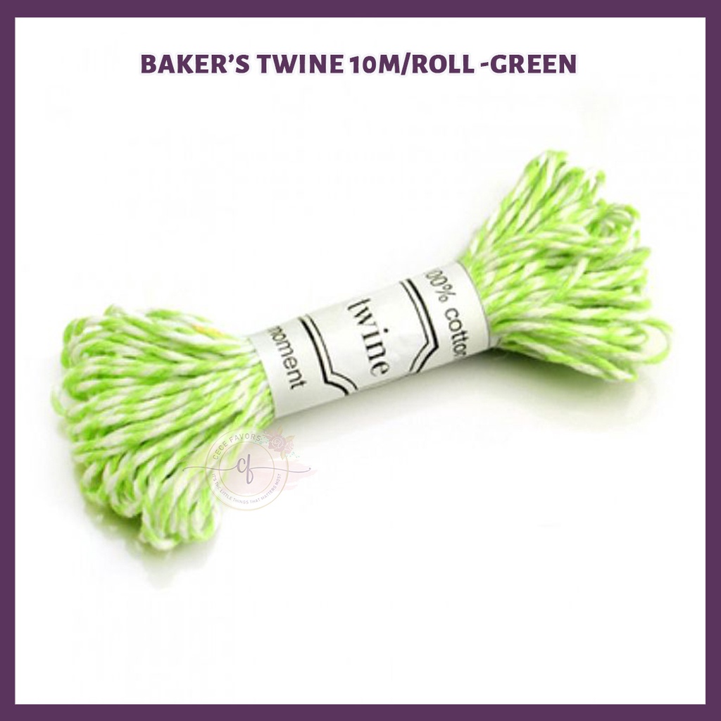 

Bakers Twine Tali Kado Packaging 10 Meter / Roll