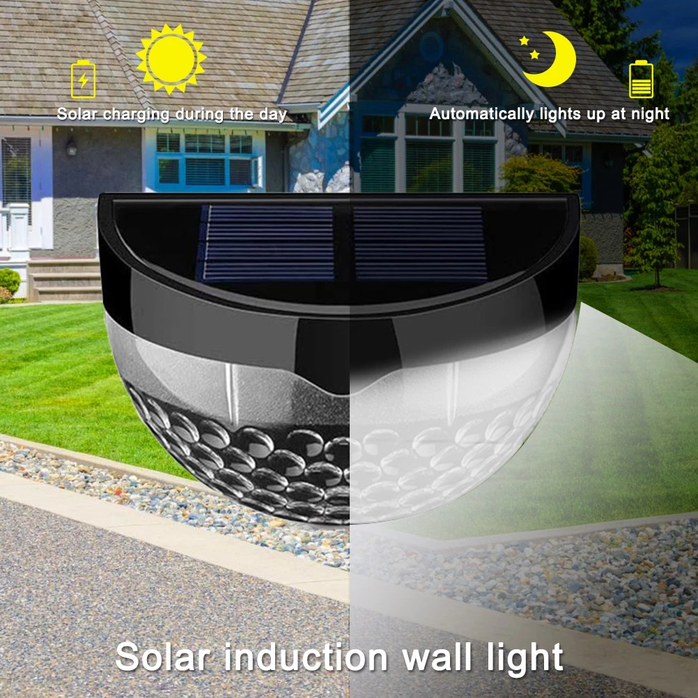 Lampu Dinding LED Tenaga Surya Hemat Energi Tahan Air Untuk Dekorasi Taman