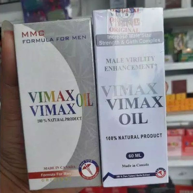 Vimax Oil Asli 100% Pembesar Alat Kelamin Pria Pembesar Penis Pria Pembesar Penis Permanen Original