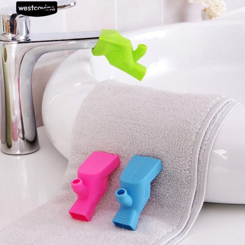 Sambungan Kran Air Silikon Keran Wastafel Faucet Extender