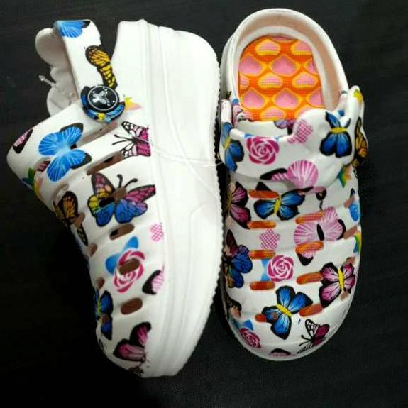 ☋ Sandal kupu putih anak kecil 2-9 tahun baim kupu selop tinggi slop kapal 102 202 302 oriental brot