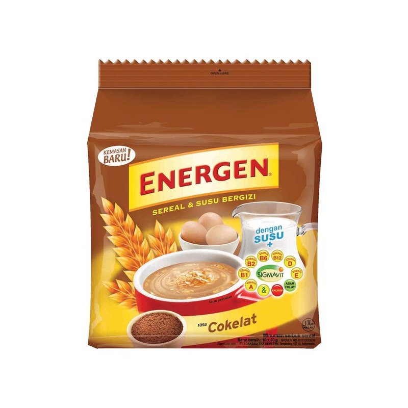 

Energen Cereal & Susu Instant Cokelat 10X29g - Alhanan/04