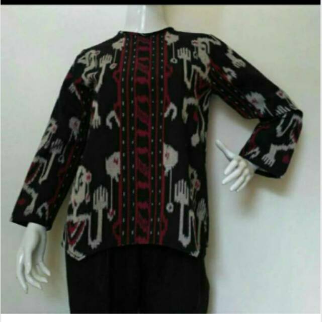 Blouse tenun asmat