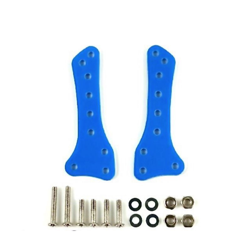 Rep Tamiya 94970 HG FRP Side Damper Plate 1.5mm blue