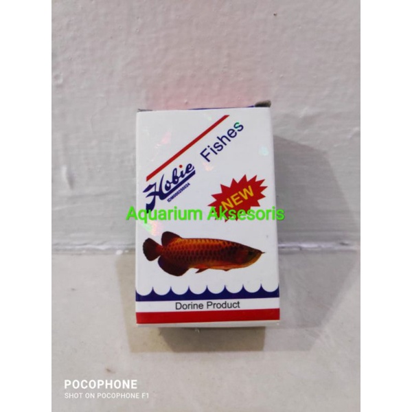 HOBIE Fishes Original 100% Berhologram - Multivitamin Penambah Nafsu Makan Ikan