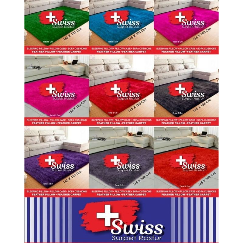 Kasur karpet surpet tebal murah swiss