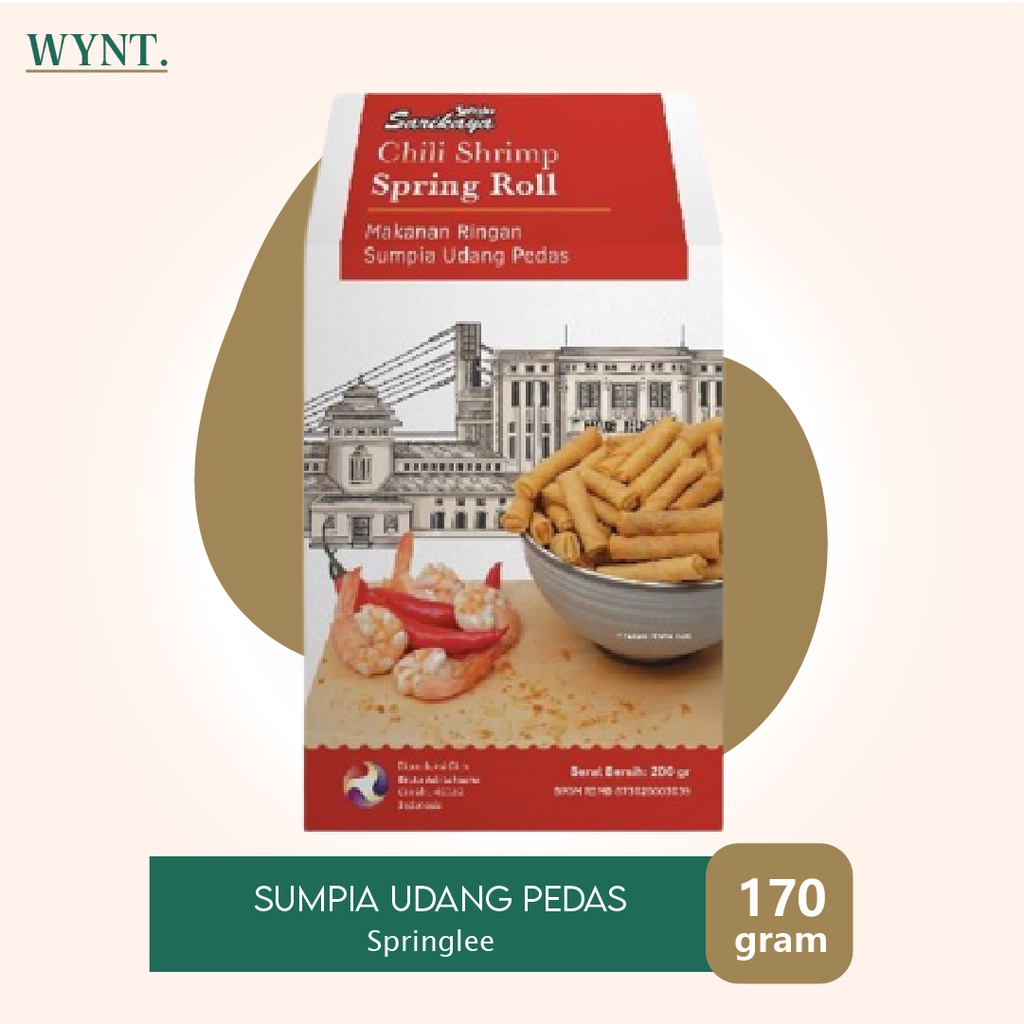 

Springlee - Sumpia Udang Pedas 170gr