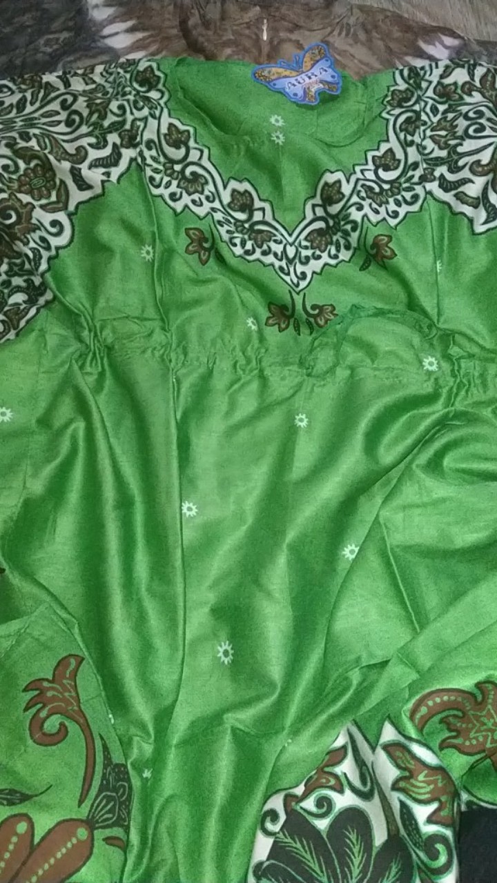 Gamis Kaos Casandra Busui Baju Batik Muslimah Lengan Panjang Fashion Wanita Mall Grosir Tanah Abang